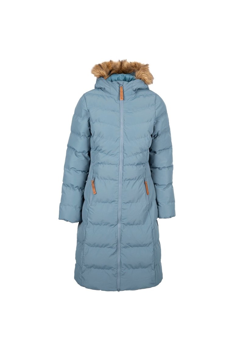 Womens/Ladies Audrey Padded Jacket - Pewter - Pewter