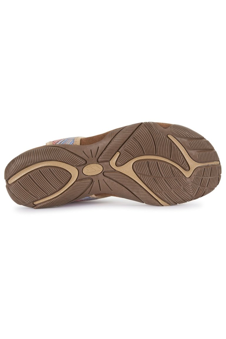 Womens/Ladies Beachie Sandals - Sandstone