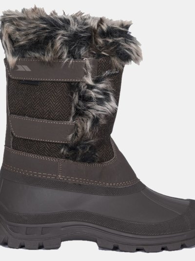 Trespass Womens/Ladies Brace Winter Snow Boots - Peat product
