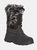 Womens/Ladies Brace Winter Snow Boots - Peat