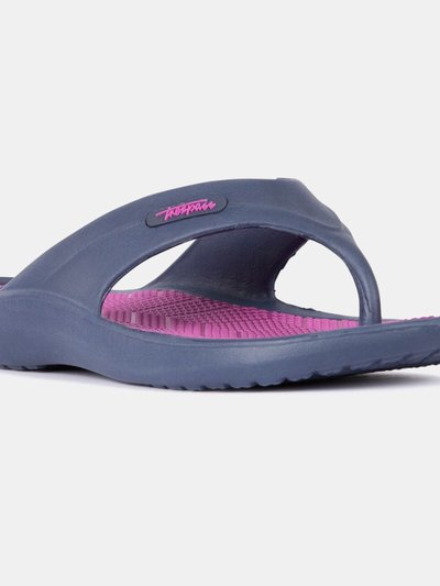Trespass Womens/Ladies Carina Sandals - Navy/Purple Orchid product