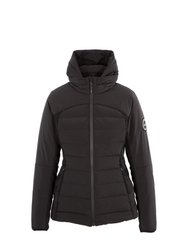 Womens/Ladies Clientella Down Jacket - Black