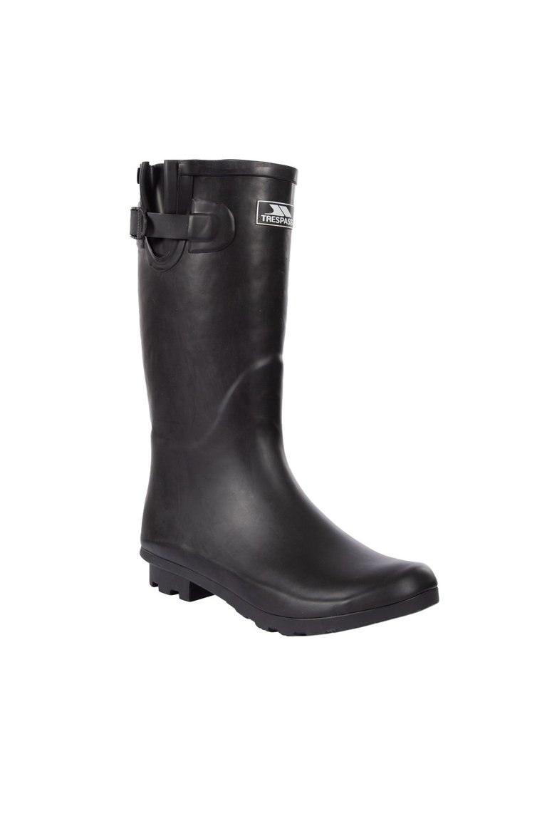 Womens/Ladies Damon Waterproof Wellington Boots - Black - Black