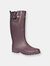 Womens/Ladies Damon Waterproof Wellington Boots - Shiraz