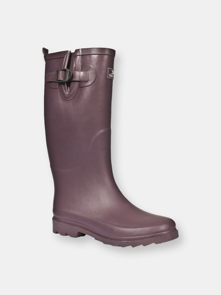 Womens/Ladies Damon Waterproof Wellington Boots - Shiraz