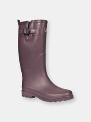 Womens/Ladies Damon Waterproof Wellington Boots - Shiraz