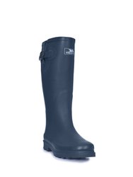 Womens/Ladies Damon Waterproof Wellington Boots - Black Iris