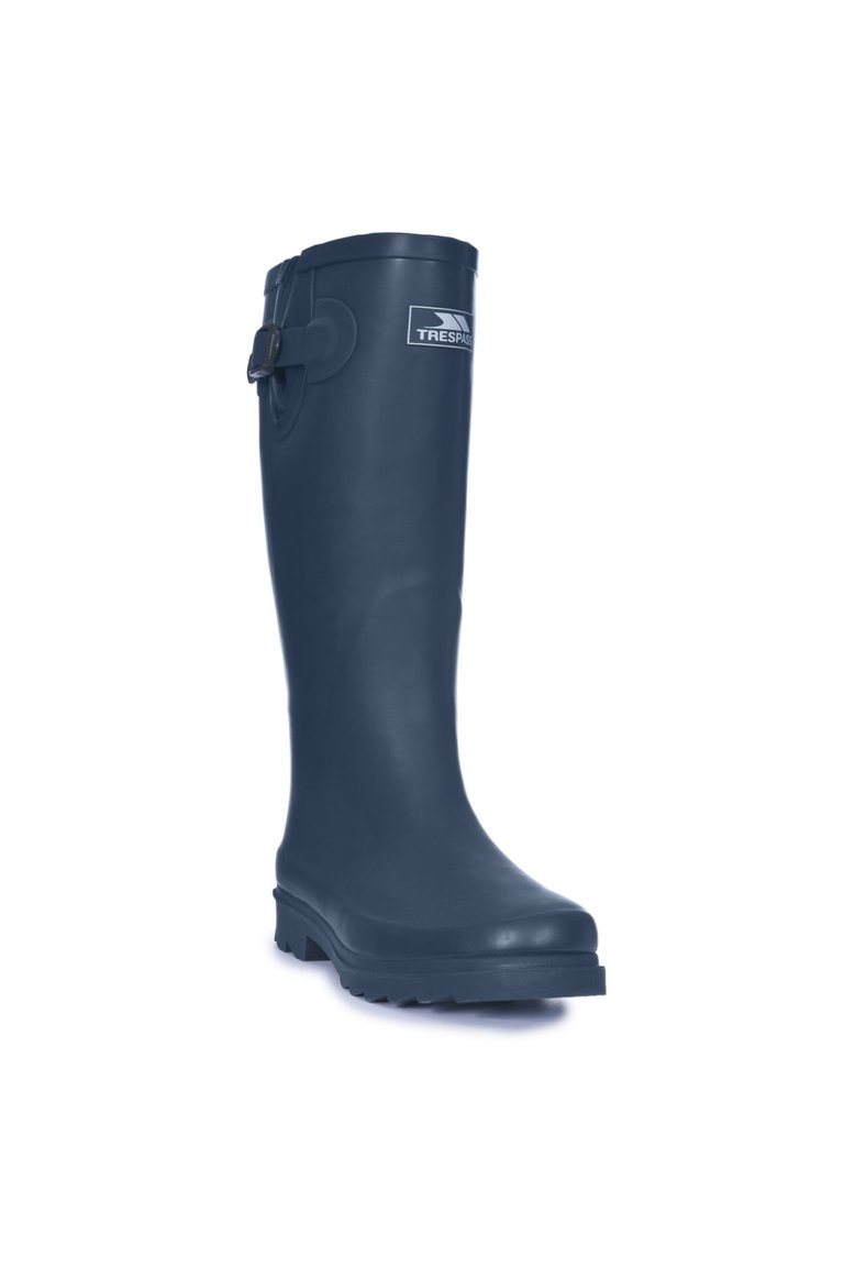 Womens/Ladies Damon Waterproof Wellington Boots - Black Iris