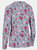 Womens/Ladies Dellini Floral Long-Sleeved Top - Pewter/Pink/White Stripe