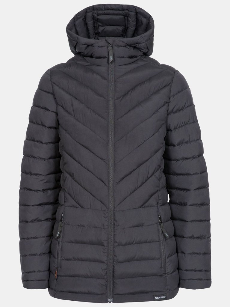 Womens/Ladies DLX Padded Jacket - Black