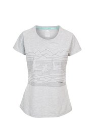 Womens/Ladies Dunebug T-Shirt - Gray Marl - Gray Marl