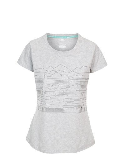 Trespass Womens/Ladies Dunebug T-Shirt - Gray Marl product