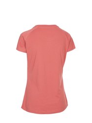Womens/Ladies Dunebug T-Shirt - Rhubarb Red