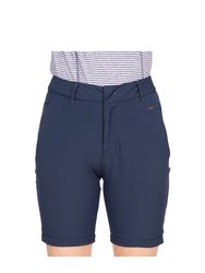 Womens/Ladies Eadie Convertible Pants - Navy