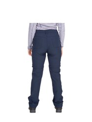 Womens/Ladies Eadie Convertible Pants - Navy