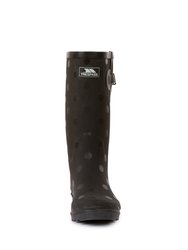 Womens/Ladies Elena Polka Dot Galoshes