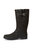 Womens/Ladies Elena Polka Dot Galoshes - Black