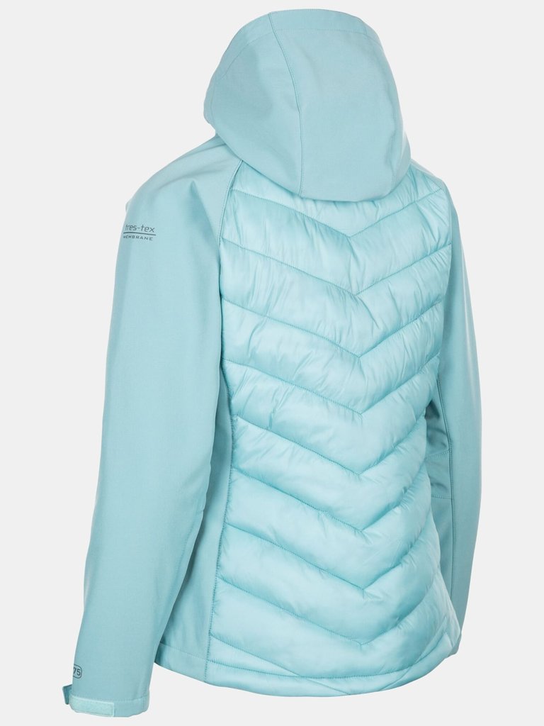 Womens/Ladies Elvira Soft Shell Jacket - Aquarium Blue