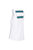 Womens/Ladies Emmalyn Low Back Tank Top - White