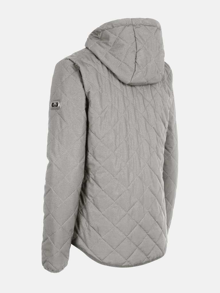 Womens/Ladies Emotion Padded Jacket - Ghost Gray