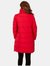 Womens/Ladies Faith Padded Jacket - Red