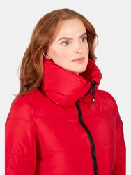 Womens/Ladies Faith Padded Jacket - Red