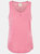 Womens/Ladies Fidget Tank Top - Rose Blush Marl - Rose Blush Marl