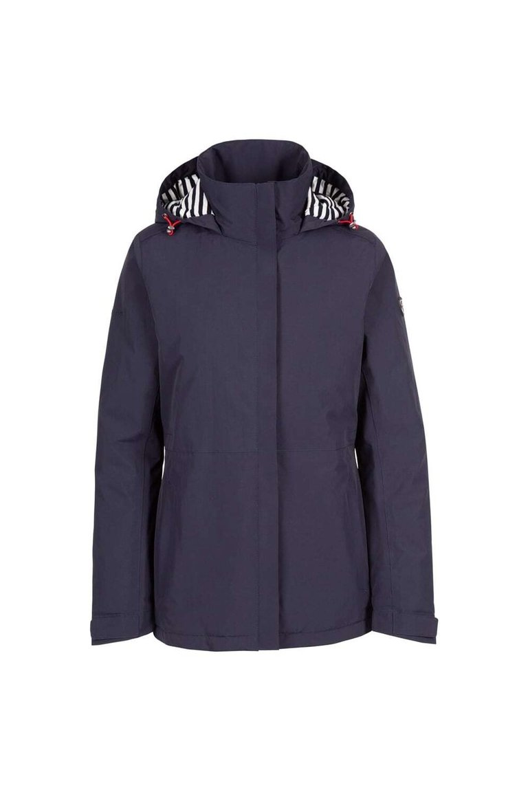 Womens/Ladies Frosty Padded Waterproof Jacket - Navy - Navy