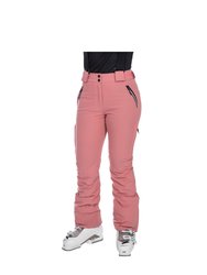 Womens/Ladies Galaya Waterproof Ski Pants - Dusty Rose - Dusty Rose