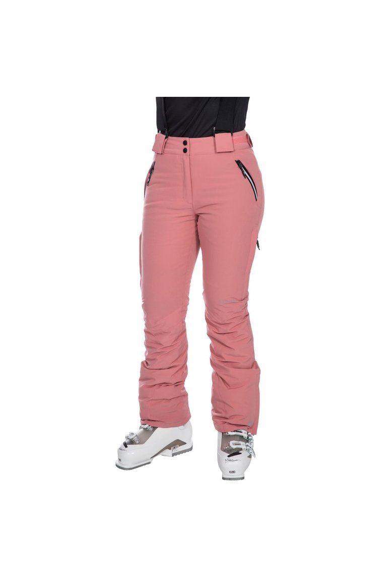 Womens/Ladies Galaya Waterproof Ski Pants - Dusty Rose - Dusty Rose