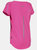 Womens/Ladies Gliding V-neck T-Shirt - Hi Vis Pink/Black - Hi Vis Pink/Black