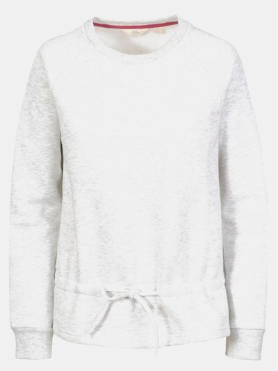 Trespass Womens/Ladies Gretta Marl Round Neck Sweatshirt - Pale Grey product