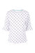 Womens/Ladies Hokku Dotted T-Shirt - White