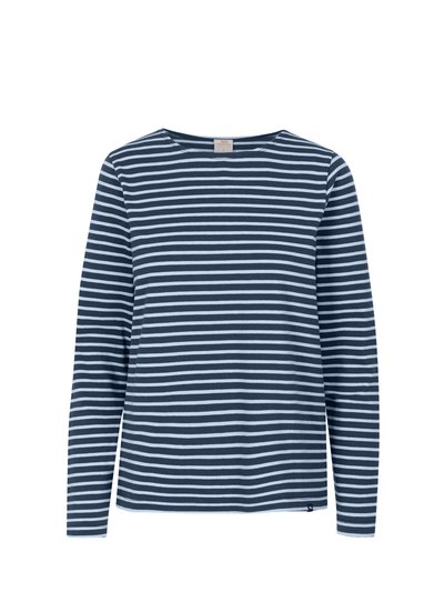 Trespass Womens/Ladies Karen Yarn Dyed Stripe Shirt - Navy product