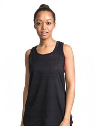 Womens/Ladies Kaylee Sleeveless Vest Top - Black