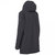 Womens/Ladies Kristen Longer Length Hooded Waterproof Jacket - Black