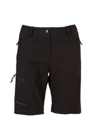 Womens/Ladies Libby DLX Cargo Shorts - Black