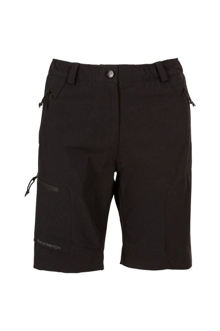 Womens/Ladies Libby DLX Cargo Shorts - Black