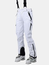 Womens/Ladies Marisol II DLX Waterproof Ski Trousers - White - White