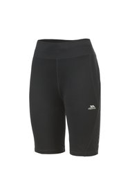 Womens/Ladies Melodie Active Shorts - Black