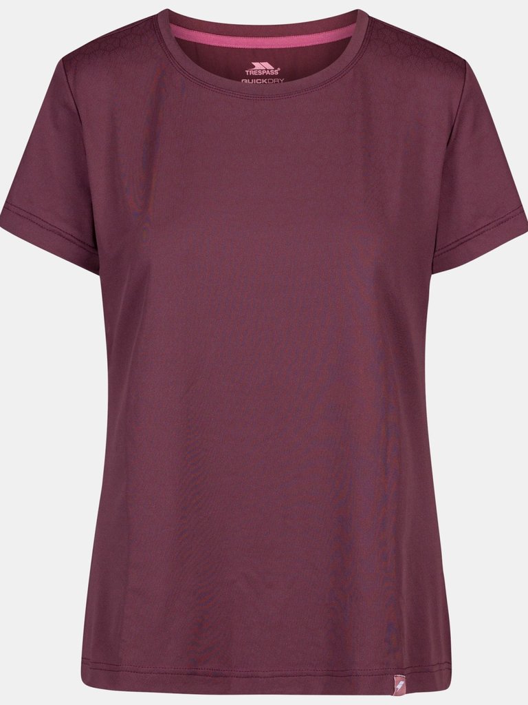 Womens/Ladies Mercy T-Shirt - Rum Raisin - Rum Raisin