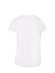 Womens/Ladies Moor Striped T-Shirt - White