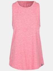 Womens/Ladies Nicole Marl Tank Top - Flamingo Pink - Flamingo Pink