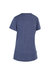 Womens/Ladies Pardon T-Shirt - Denim Blue