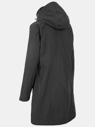 Womens/Ladies Rainy Day Waterproof Jacket - Black