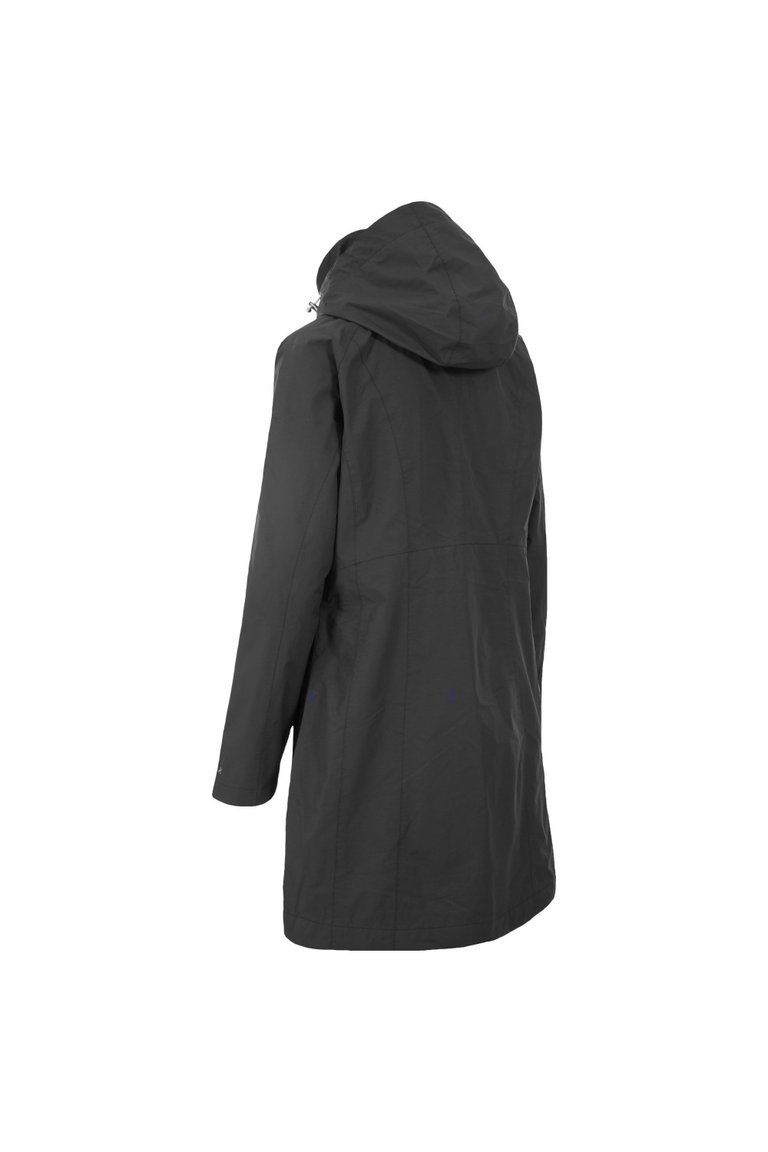 Womens/Ladies Rainy Day Waterproof Jacket - Black