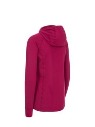 Womens/Ladies Rebecca Hooded 1/2 Zip Top