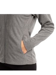 Womens/Ladies Reckon AT100 Fleece Jacket - Grey Marl