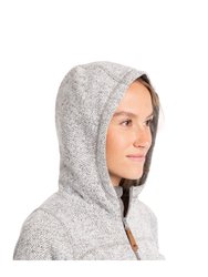 Womens/Ladies Reserve Hooded Fleece - Storm Grey