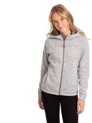 Womens/Ladies Reserve Hooded Fleece - Storm Grey - Storm Grey